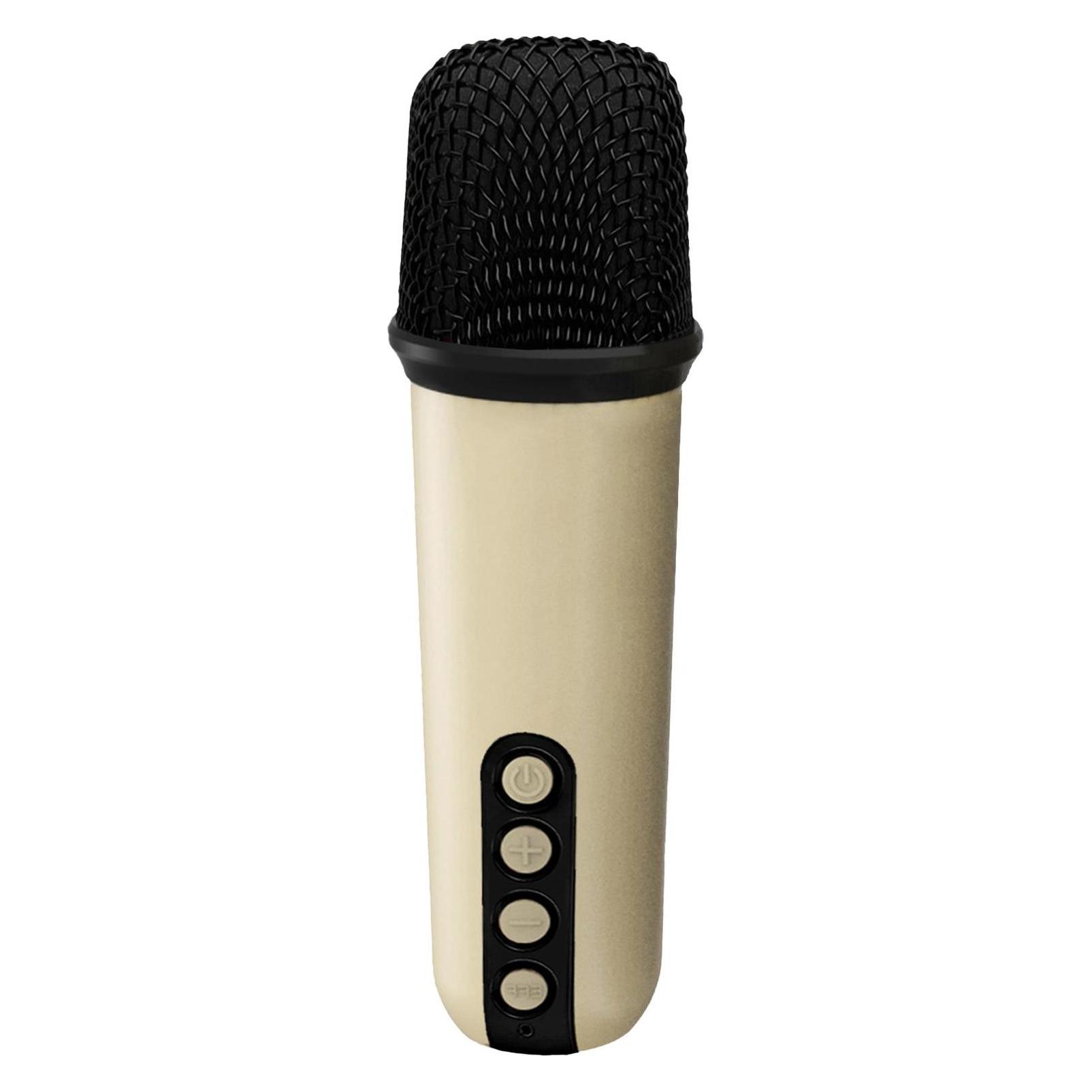 Celly Drahtloser Lautsprecher mit zwei Mikrofonen und (3 h) (PARTYMIC2WH)