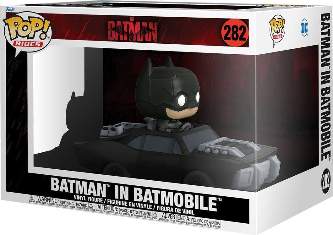 Funko Rides Pop! Batman in de Batmobiel 282 Vinyl figuur