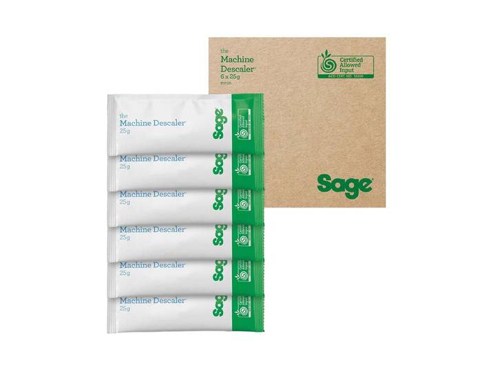 Sage the Eco Machine Descaler Entkalkungspulver 6 Stück