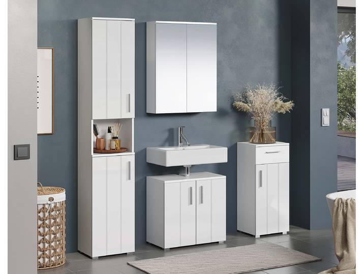 Meuble bas 37 x 83 x 31cm Blanc