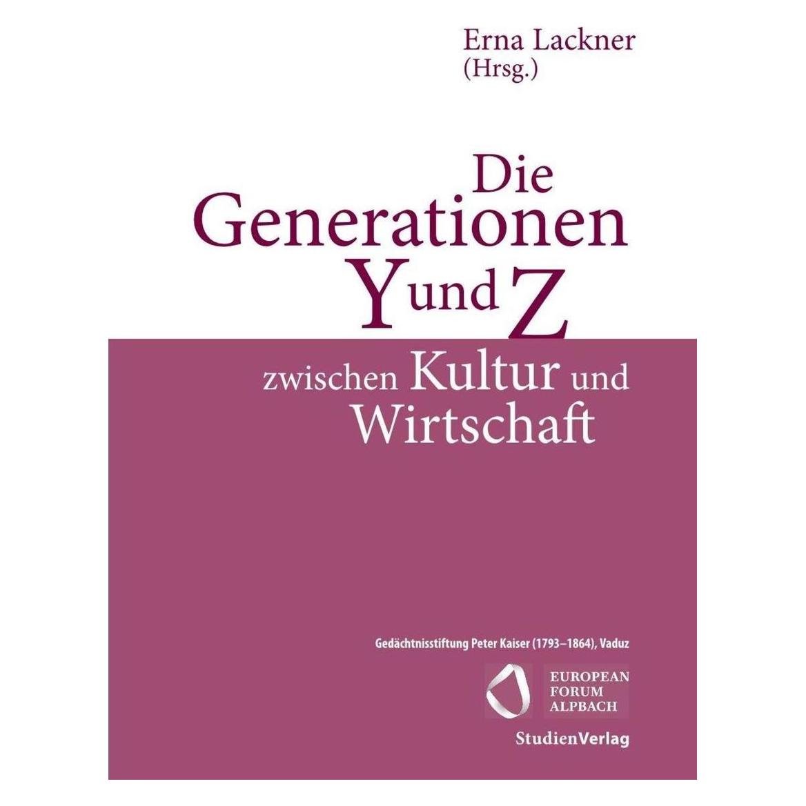 Studienverlag Die Generationen Y und Z zwischen Kultur und Wirtschaft (Deutsch, Softcover) (7440694)