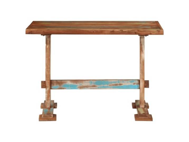 GPUTYGHN Esstisch 110x55x78 cm Altholz Massiv Massives Altholz, recyceltes Holz, handgefertigt, Esszimmer, Küche, Holzbeine, robuste Tischplatte
