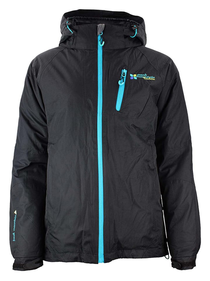 Peak Mountain 3in1-Ski-/ Snowboardjacke "Acixi" in Schwarz/ Lila - S