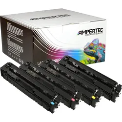 4 Kompatible Toner ersetzt Canon 054 Multipack KCMY