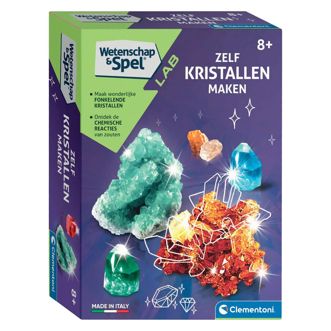 Clementoni Wissenschaft und Spiele - Machen Sie Ihre eigenen Kristalle (43968012)
