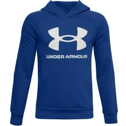 UNDER ARMOUR Jungen Langarm Rival Fleece Hoodie, Größe S in Blau 400
