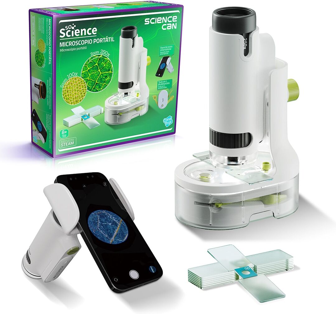 Canal Toys Microscopio Portátil So Science .
