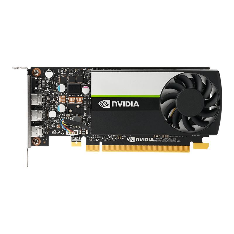 8GB PNY RTX A1000 Low Profile Smallbox Aktiv PCIe 4.0 x16 (x8) (Lite Retail)