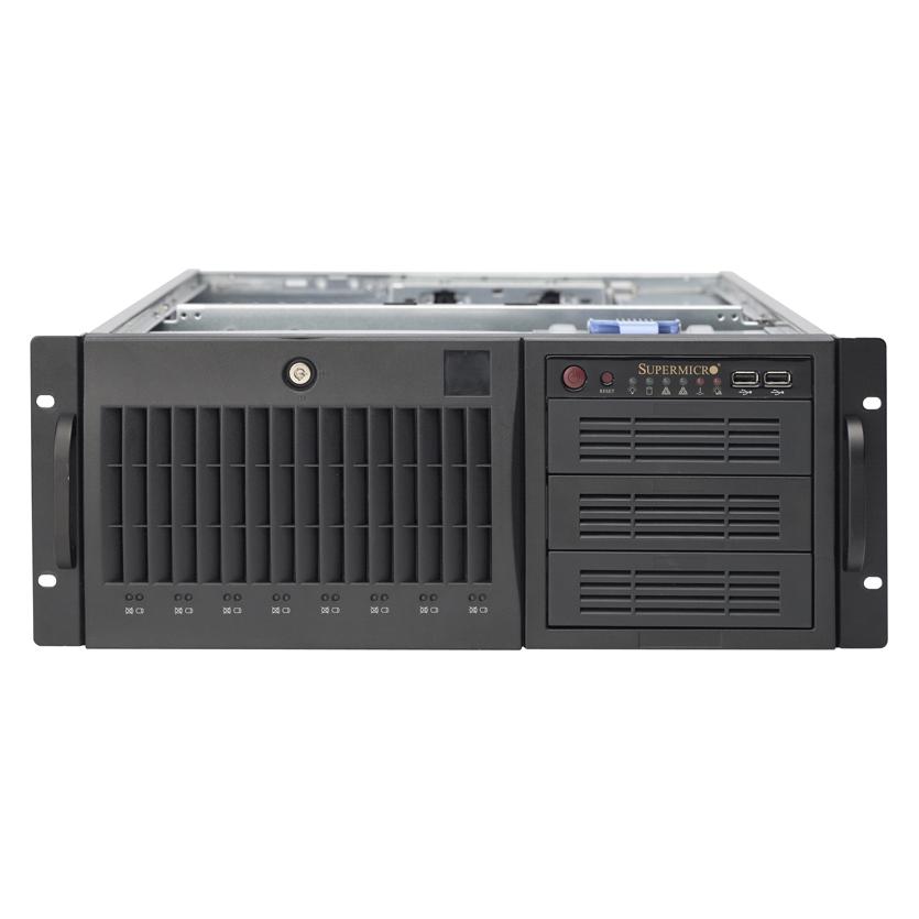 Supermicro SC743 AC-668B - Tower - 4U - Erweitertes ATX (CSE-743AC-668B)