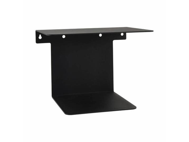 House Doctor Book wandplank zwart 32x25x23cm
