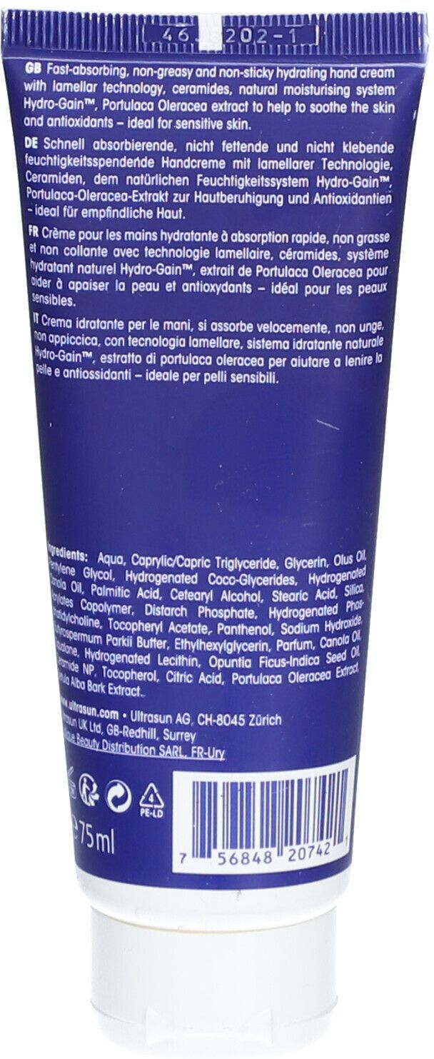 Ultrasun Ultra Hydrating Hand Cream Tb 75 ml Creme