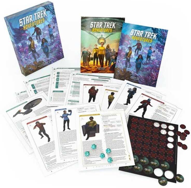 Star Trek Adventures Second Edition Roleplaying Game Starter Set for Modiphius