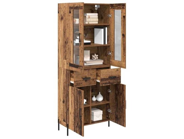 KTHLBRH Anrichte aus Holz, 69,5 x 34 x 180 cm Technisches Holz, Wanddesign, großer Raum, rechteckig modern