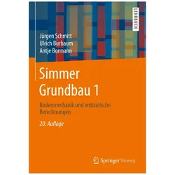 Simmer Grundbau 1, Fachbücher von Georg Maybaum