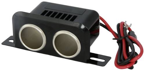 HP Autozubehör Doppelsteckdose Belastbarkeit Strom max.=10A Auf- oder Unterbaumontage 12/24V