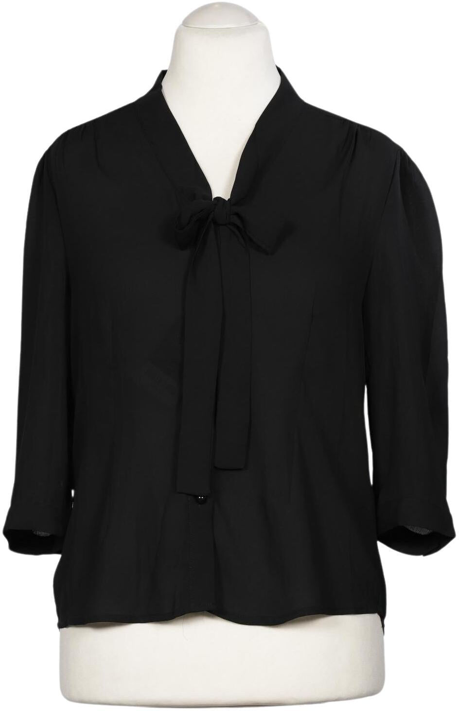 Banned Damen Bluse, Schwarz, Gr. L, Synthetik - Second Hand