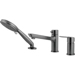 Neuesbad Serie 200 3-Loch-Wannenarmatur, Titan NB1DEBQAD13M1