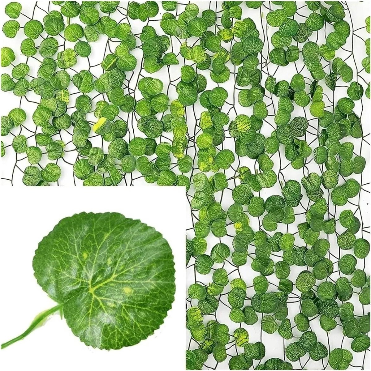Kunstmatige Klimop Slinger Groen - 220 cm
