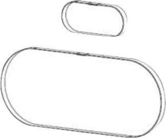 Zebra P1046696-145 Pas, 2 stuks