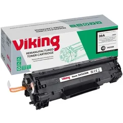 Viking 36A Kompatibel HP Tonerkartusche CB436A Schwarz