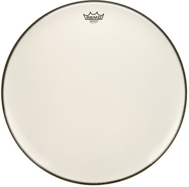 "Remo 22"" Ambassador White Smooth "