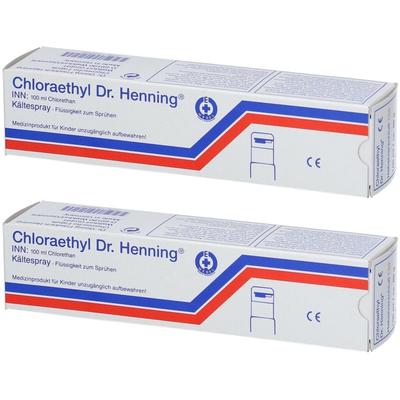Chloraethyl Dr. Henning TSS Spray 2x 2x100 ml