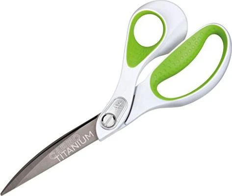 WESTCOTT Schere CARBO Titan Nitrid NON STICK lichtgrau-grün 23,8 cm