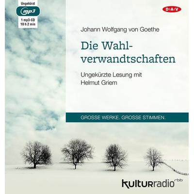 Die Wahlverwandtschaften - Johann Wolfgang von Goethe, Audio, 9783862318636