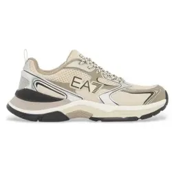 EA7 Unisex. X8X249_XK446 Predator beige Turnschuhe (38), Wohnung, Schnürsenkel, Lässig
