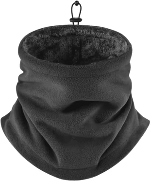 Uplift Curations Mens Heavy Duty Thermal Balaclava Mask Windproof Fleece Lining Neck Gaiter For Skiing Cycling Motor grey
