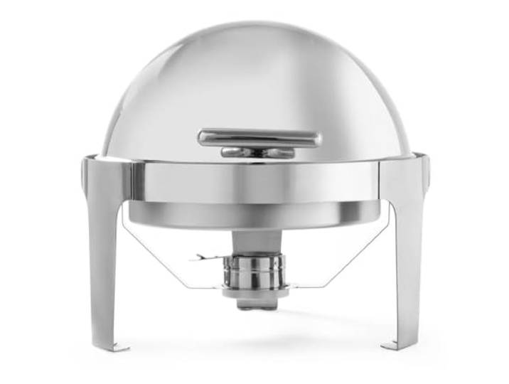 HENDI Rolltop-Chafing dish - rond - 5.6 L - 510x540x(H)480 mm
