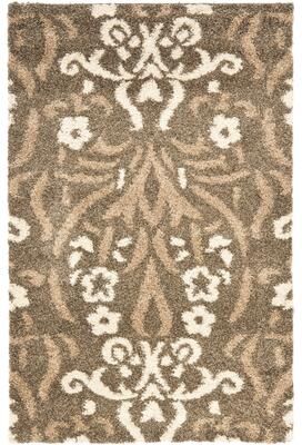 SAFAVIEH Florida Shag Kylie Damask 1.2-inch Thick Rug