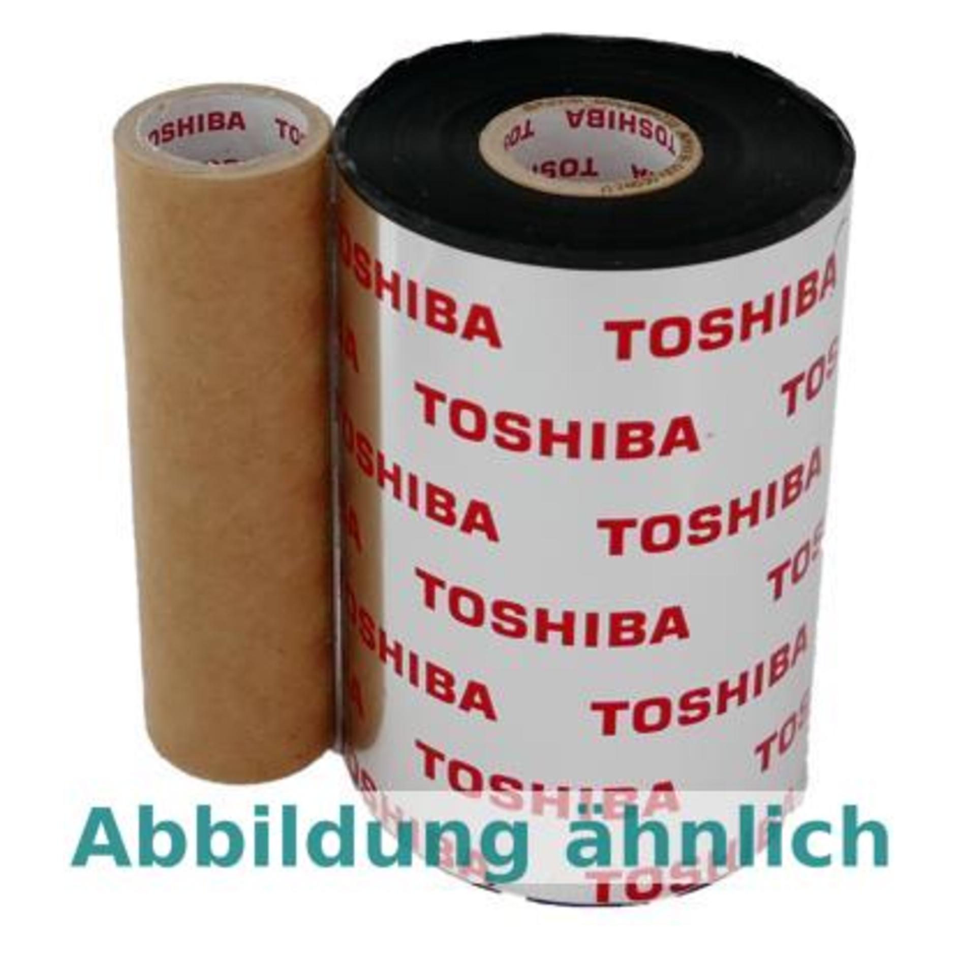 Toshiba TEC Thermotransfer-Farbband (10.20 cm, Schwarz) (BX760102AG2)