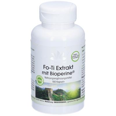 Fo-Ti Extrakt mit Bioperine Kapseln 180 St