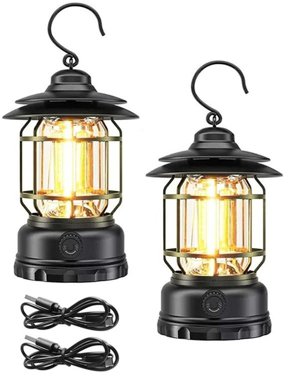 Merkloze LED Oplaadbare Camping Lantaarn voor op tafel