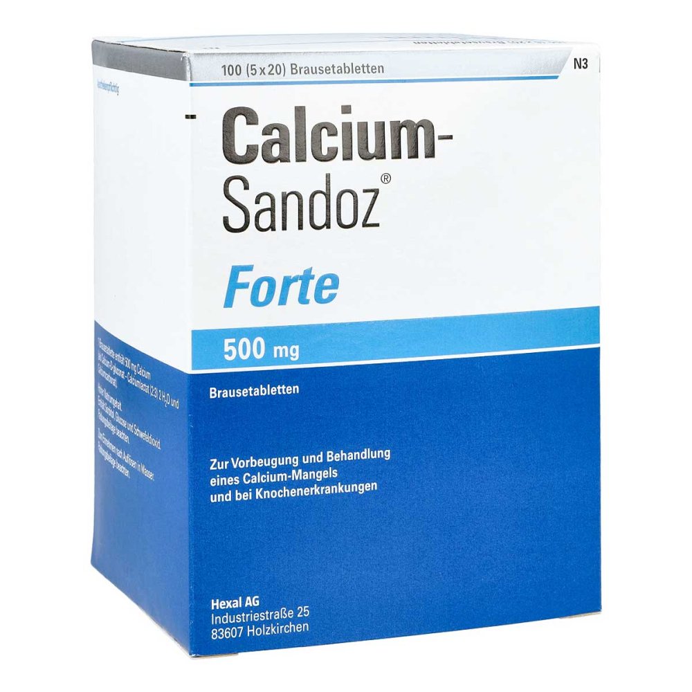 Hexal AG Calcium-Sandoz® Forte Brausetabletten 00169650