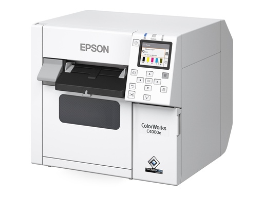 Epson ColorWorks CW-C4000E (MK) - Etikettendrucker - Farbe - Tintenstrahl - Rolle (10,2 cm) (C31CK03102MK)