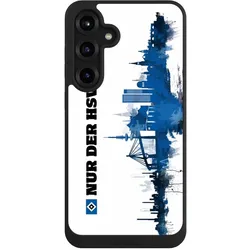 Nivocase Handyhülle für Samsung Galaxy S25+ Hülle NIVOpure Case Schwarz Bundesliga HSV Offizielles (Samsung Galaxy S25+), Smartphone Hülle, Schwarz