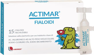 Laborest Actimar Soluzione Salina Ipertonica Bambini 5 Fialoidi Monodose Richiudibili