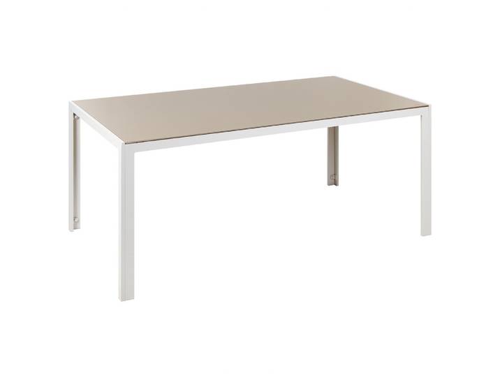 GARTENTISCH Glas beige 160/90 cm Catania