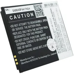 AccuCell Akku MOBISTEL Cynus F6, BTY26188, Smartphone Akku