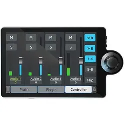 iCON Pro Audio aio2 mobile USB Interface/Controller (USB), Audio Interface, Schwarz