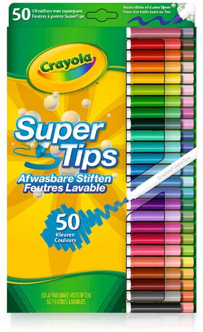 BRINQUEDO CRAYOLA SUPERTIPS 50