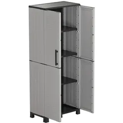 Art Plast ArtPlast - Hochschrank 169x68x37 cm FAMILY in hellgrau