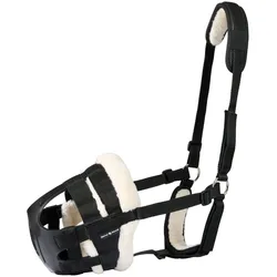 HorseGuard Easy Breathe Weidemaulkorb für Pferde, schwarz - Shetty