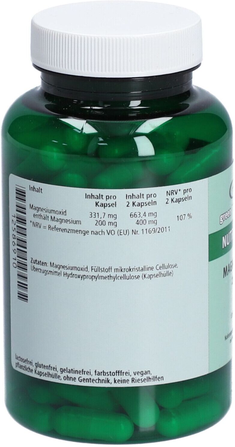 green line Magnesium 200 Kapseln 120 St