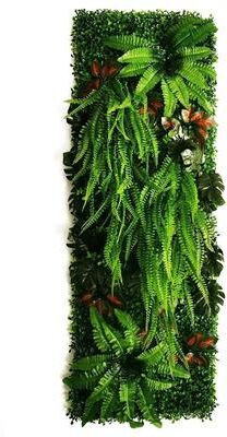 Uplift Essentials Botanical Vertical Sculpture High Definition Moss Architectural Wall Panel style 5