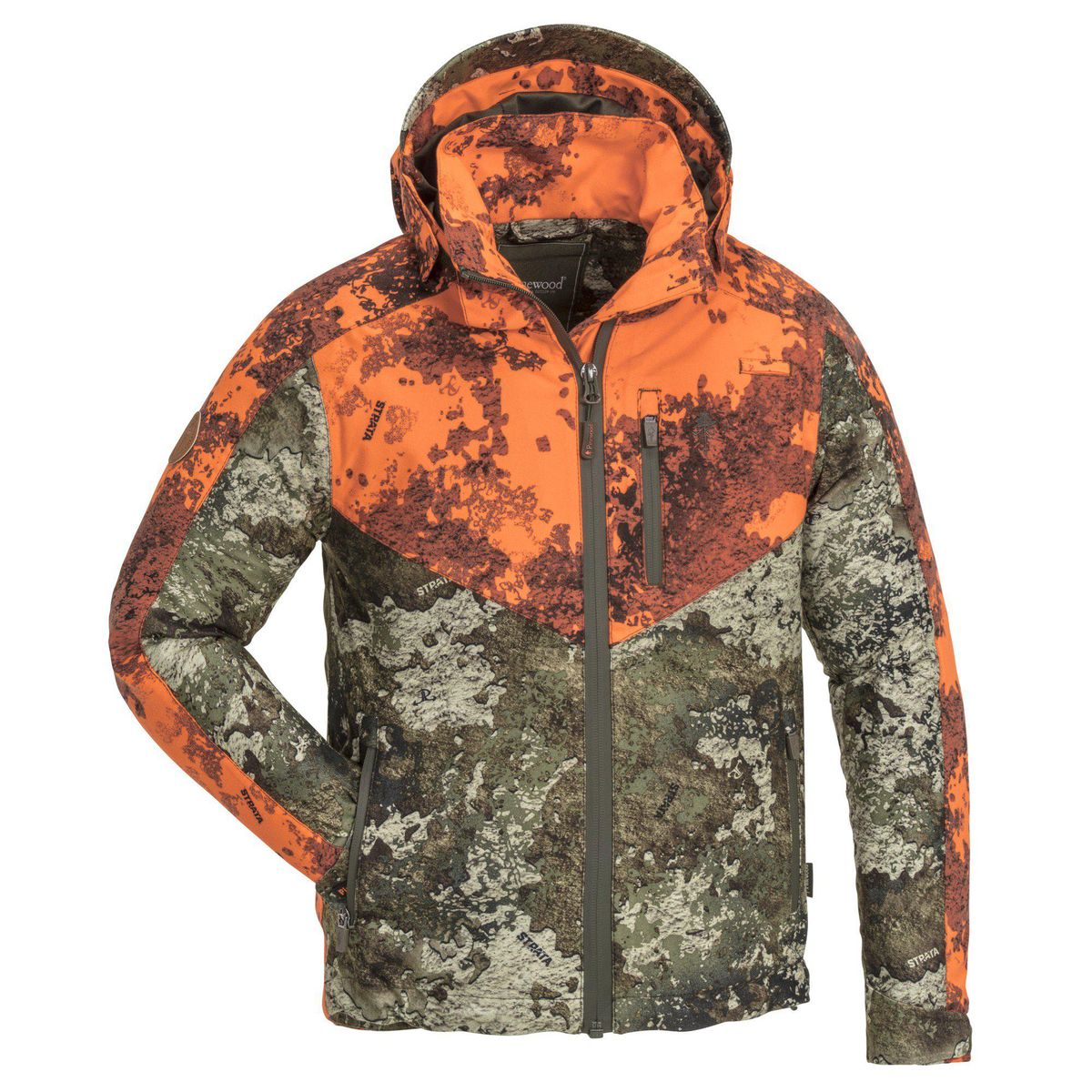 Pinewood Furudal Active Camou Kids Jacket strata/strata blaze (910) 140 1-66800910240