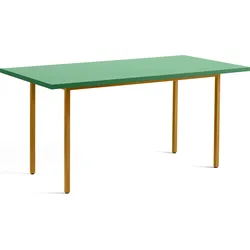 Two-Colour Tisch 160 x 82 cm, grün-orange