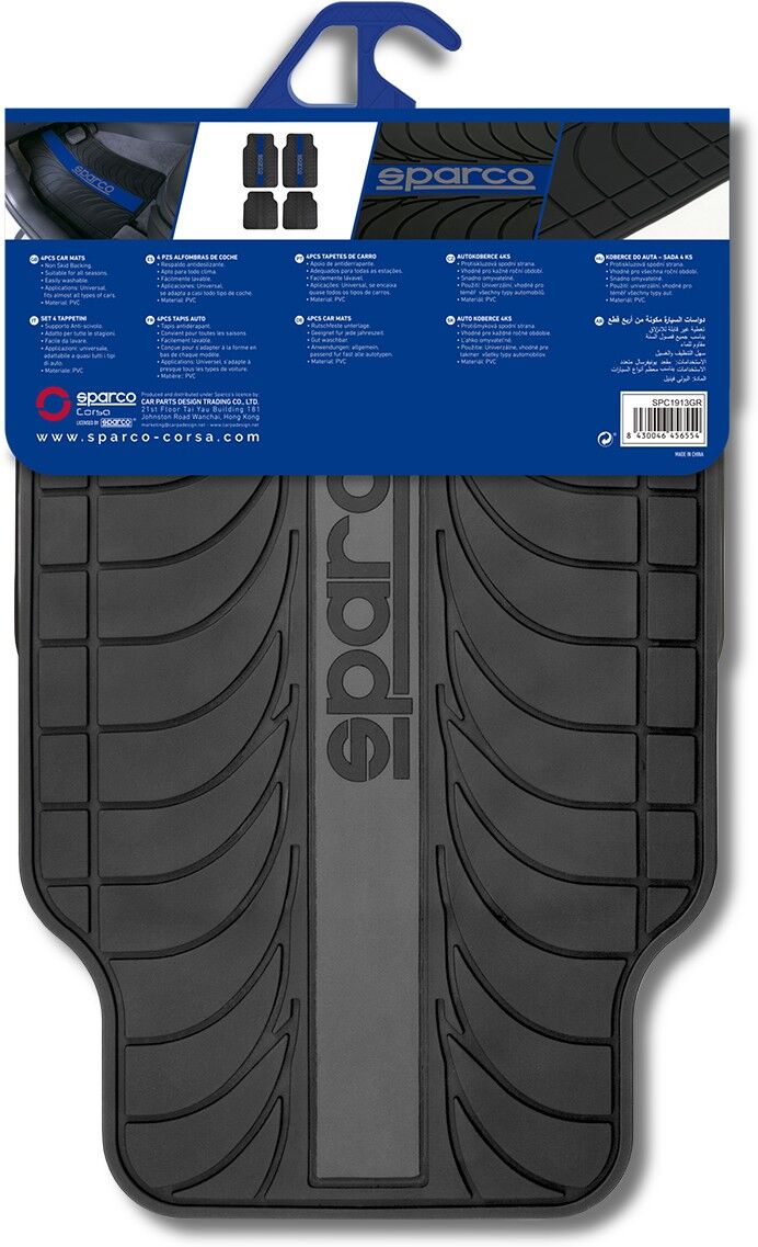 SPARCO SPC1913GR Yleismalliset lattiamatot